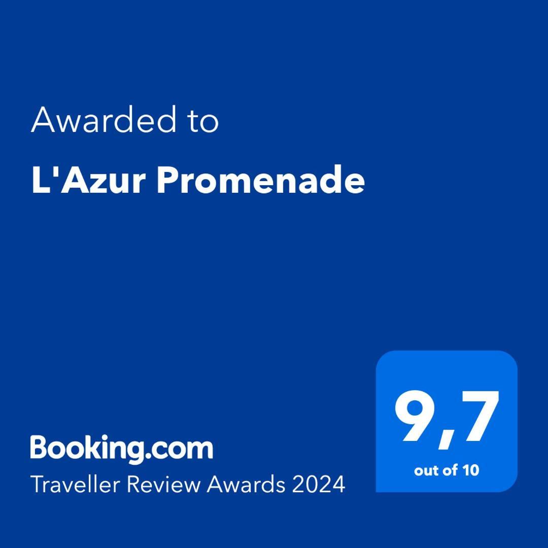 Apartamento L'Azur Promenade Niza Exterior foto