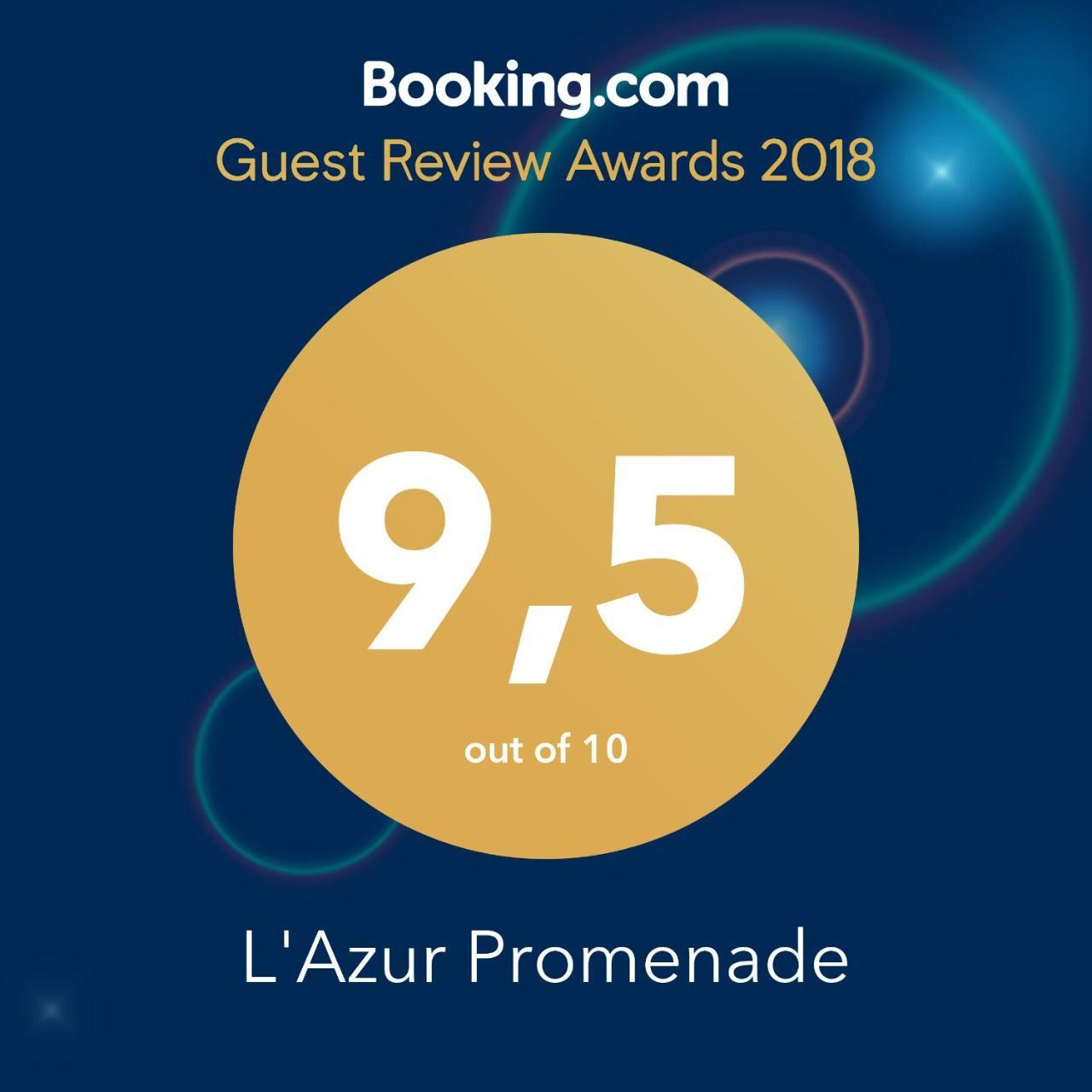 Apartamento L'Azur Promenade Niza Exterior foto